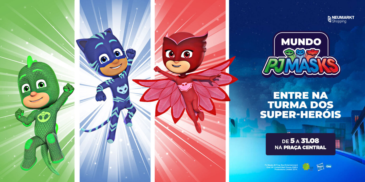 Conheça os personagens de PJ Masks! Descubra seus nomes e características