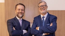 Bradlei Ricardo Moretti, CEO da Berkan, e Laduir Pinelli, sócio da Berkan filial Curitiba.