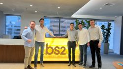 Gustavo Roweder, CEO da Opera Capital; Rodrigo Pentagna Guimarães, Diretor Executivo Comercial do Banco BS2; Jackson André de Sá, sócio da Opera Capital; Vinicius Bandeira de Mello, Head de M&A e Corporate Development; e Silvano Boing, sócio da Opera Capital.