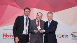 Márcio Hoffmann, diretor comercial da empresa que recebeu o troféu na edição de 2018.