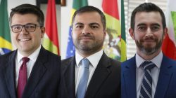 Alisson de Bom de Souza, Sérgio Laguna Pereira e Marcelo Mendes,