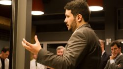 Daniel Eduardo de Araújo, CEO da Mauá Ventures. Foto tirada antes da pandemia.