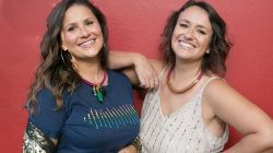 Larissa Guerra e Marina Melz. Foto: Rafaela Martins.