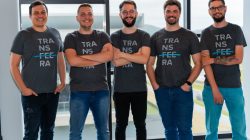 Fernando Nunes, Tiago Bonatti, Rafael Negherbon, Rodrigo Kratzer e Guilherme Verdasca, os diretores da Transfeera.Foto: Leoh Julio