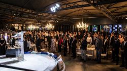 Público presente na cerimônia de entrega do Prêmio Líderes 2021. Crédito da imagem: José Somensi