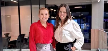 Kim Kristtal (diretora comercial) e Ana Paula Dahlke (fundadora do Economia SC/SP). Foto: divulgação