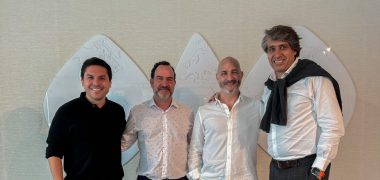 Marcos Buson, Luciano Montenegro, David Andreolli e Maurizio Calcopietro. Foto: divulgação.