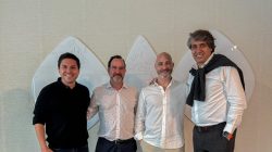 Marcos Buson, Luciano Montenegro, David Andreolli e Maurizio Calcopietro. Foto: divulgação.