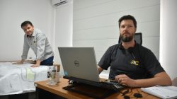 Evandro Eckile (CEO) e Maikon Ulrich (CTO)