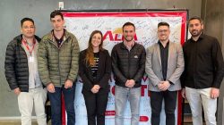 Renan Moraes (coordenador de segurança da Alfa Transportes), Guilherme Godinho (gerente de TI da Alfa Transportes), 
Amanda Toss (executiva de relacionamento Introduce), Felipe Machiavelli (CEO da Alfa Transportes), Mauricio Gimenes (CSO da Introduce) e Brayan Poloni (CISO da Introduce).