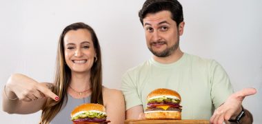 Joice e André, sócios do Blumenpass. Foto: divulgação