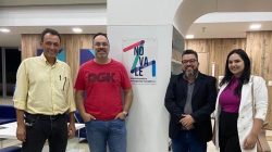 Mauricio, Netto (à esquerda), Geraldo e Eloisa: trabalho conjunto para fortalecer o ecossistema de inovação. Foto: Sapienza.