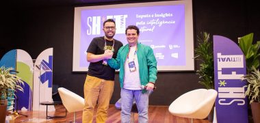 Gabriel Nunes, um dos fundadores do Sh*ft Festival e Otávio Pinto, CEO do Supers. Foto: divulgação.