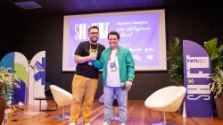 Gabriel Nunes, um dos fundadores do Sh*ft Festival e Otávio Pinto, CEO do Supers. Foto: divulgação.