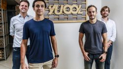 Da esquerda para a direita, os sócios: Pedro Englert, Eduardo Mendes Rocha, Mateus Schaumloffel, Eduardo Glitz. Foto: Marcelo Pereira.