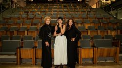 Flavia Bittencourt, Maria Leite e Cássia Carvalho. Foto: divulgação.
